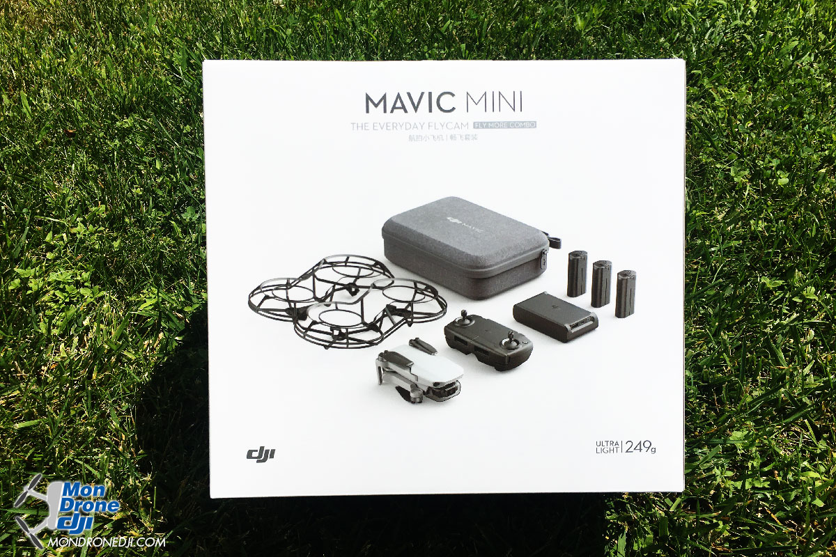 Mon Drone DJI - Mavic Mini déballage