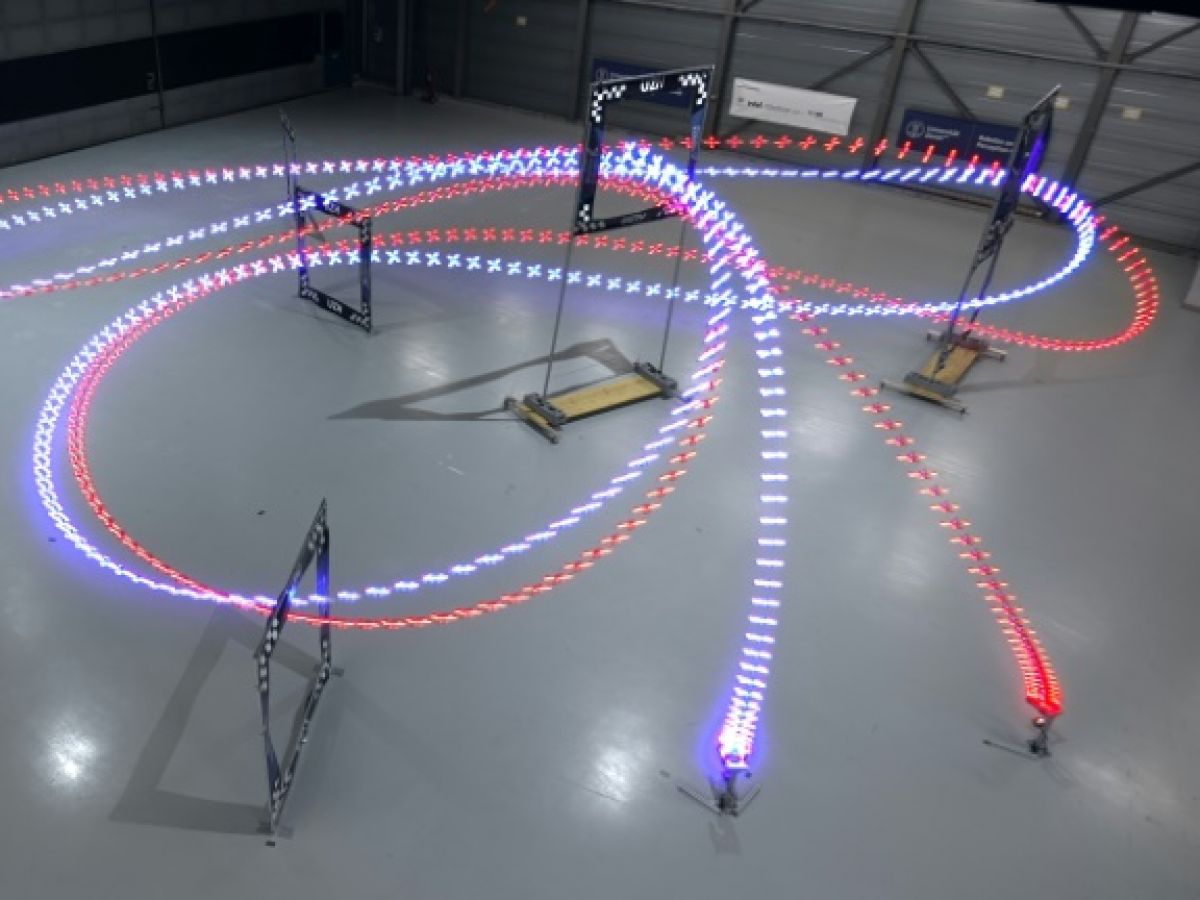 Un drone piloté par intelligence artificielle